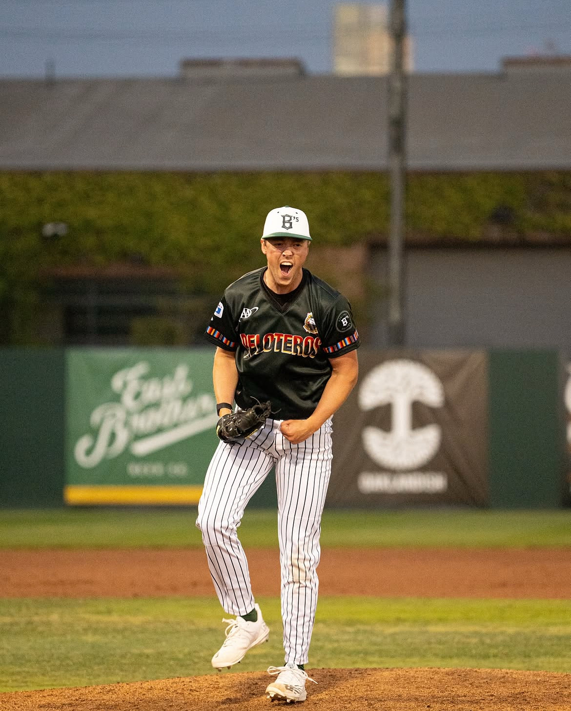 Celebration on mound